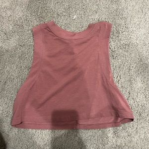 Lululemon all yours cropped tank size 2